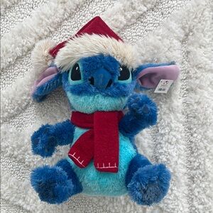 13” Disney Santa Stitch Plush Toy